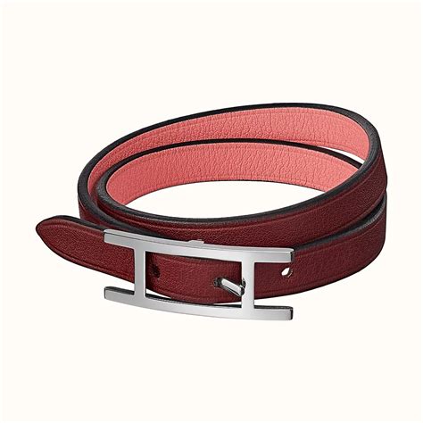 bracelet behapi double tour hermes|hermes behapi double tour.